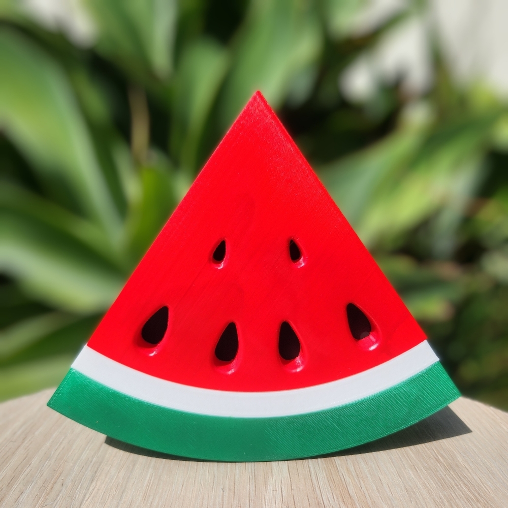 Watermelon Slice Desk Ornament Decor Table Home Decoration Large 7.5"